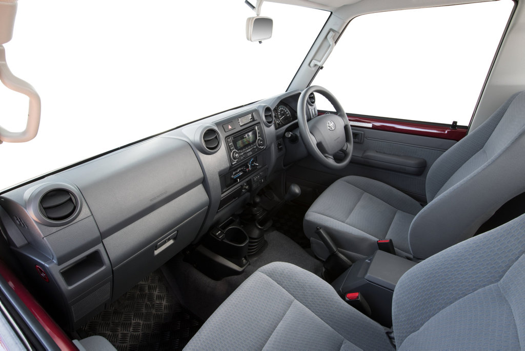 2016 Toyota LandCruiser 70 Series Single Cab Chassis GXL.Photo: Bob Seary. 2016 Toyota LandCruiser 70 Series Single Cab Chassis GXL.Photo: Bob Seary.
