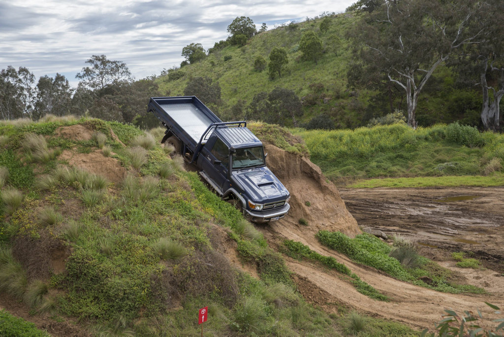 2016 Toyota LandCruiser 70 Series at Mount Cottrell, Victoria 2016 Toyota LandCruiser 70 Series at Mount Cottrell, Victoria