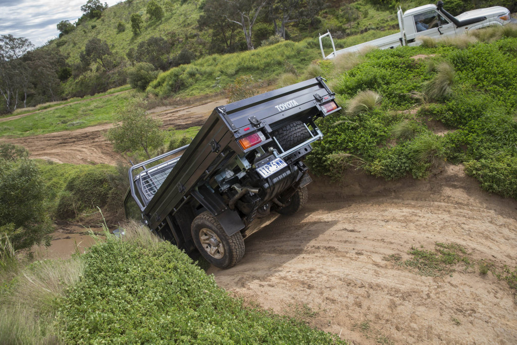 2016 Toyota LandCruiser 70 Series at Mount Cottrell, Victoria 2016 Toyota LandCruiser 70 Series at Mount Cottrell, Victoria