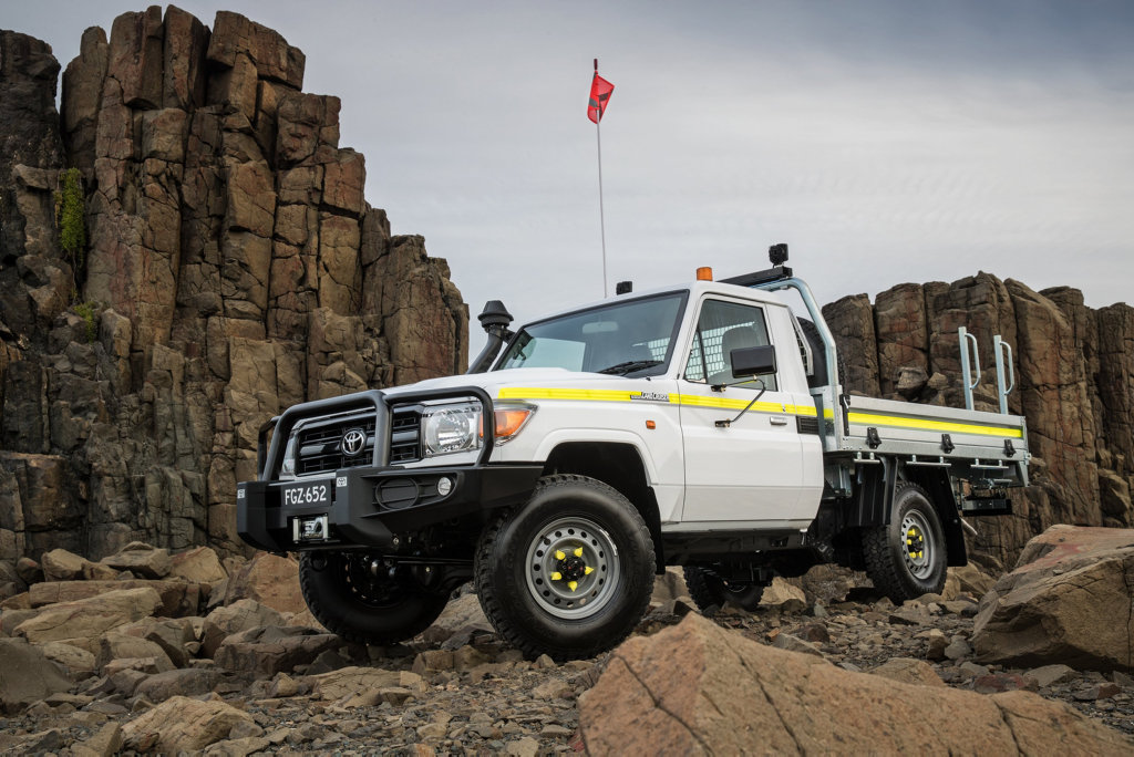 2016 Toyota LandCruiser 70 Series Single Cab Chassis with Toyota Genuine Industry Accessories 2016 Toyota LandCruiser 70 Series Single Cab Chassis with Toyota Genuine Industry Accessories