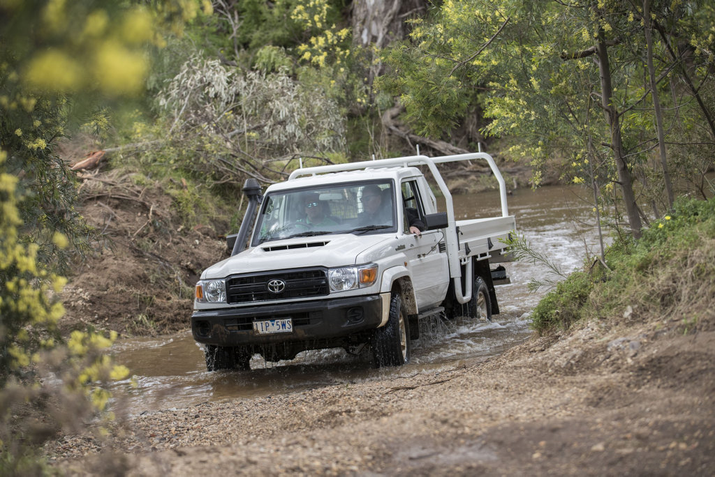 2016 Toyota LandCruiser 70 Series at Mount Cottrell, Victoria 2016 Toyota LandCruiser 70 Series at Mount Cottrell, Victoria