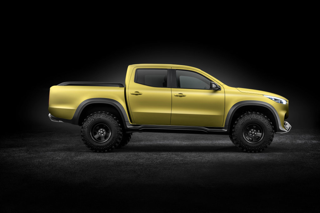 NEW CHALLENGER? Would Mercedes-Benz like to race its Concept X-Class? NEW CHALLENGER? Would Mercedes-Benz like to race its Concept X-Class?