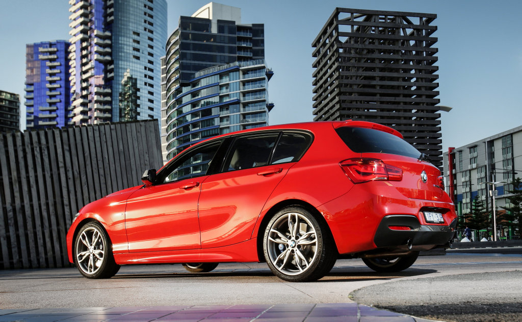 STONKING: BMW's M140i can hit 100kmh in just 4.6 seconds thanks to its 3.0-litre turbocharged six-cylinder offering 250kW and 500Nm. Coupes and Cabrios are also available. STONKING: BMW's M140i can hit 100kmh in just 4.6 seconds thanks to its 3.0-litre turbocharged six-cylinder offering 250kW and 500Nm. Coupes and Cabrios are also available.