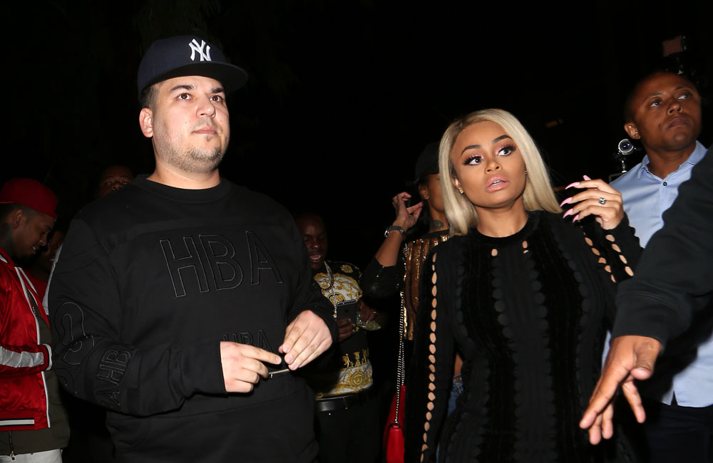 Rob Kardashian and Blac Chyna
Rob Kardashian and Blac Chyna