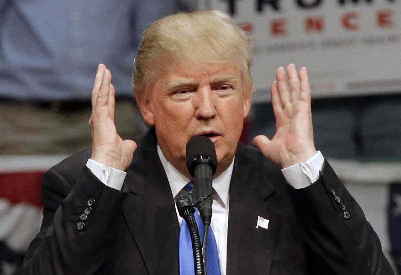 Republican presidential candidate Donald Trump speaks during a campaign rally in Concord, N.C., Thursday, Nov. 3, 2016. Republican presidential candidate Donald Trump speaks during a campaign rally in Concord, N.C., Thursday, Nov. 3, 2016.