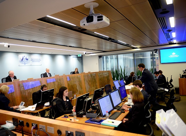 The Royal Commission into Institutional Responses to Child Sexual Abuse. The Royal Commission into Institutional Responses to Child Sexual Abuse.