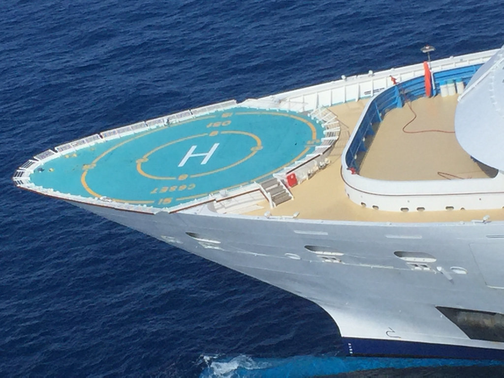 The Canadian tourist, a passenger aboard the Royal Caribbean cruise ship Radiance of the Seas, was airlifted to Townsville General Hospital with a serious unknown illness. The Canadian tourist, a passenger aboard the Royal Caribbean cruise ship Radiance of the Seas, was airlifted to Townsville General Hospital with a serious unknown illness.