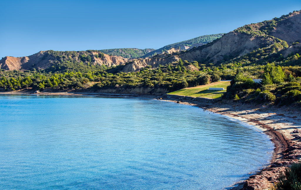 Anzac Cove is both stunning and a stark reminder of what our brave soldiers went through. Anzac Cove is both stunning and a stark reminder of what our brave soldiers went through.