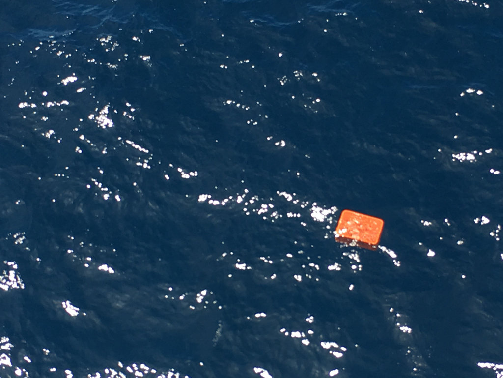 SEARCHING: Debris found during search for 53-year-old skipper off the coast of Fraser Island. SEARCHING: Debris found during search for 53-year-old skipper off the coast of Fraser Island.