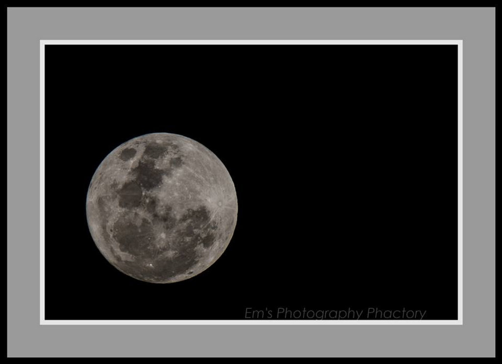 Emma Tait's photo of the supermoon on November 14, 2016. Emma Tait's photo of the supermoon on November 14, 2016.
