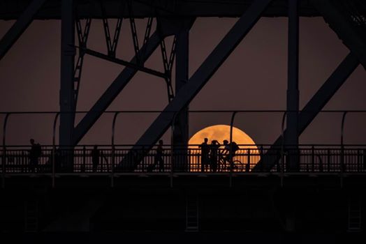 Jennifer Dudley-Nicholson captured this amazing photo of the supermoon behind the Story Bridge in Brisbane. Jennifer Dudley-Nicholson captured this amazing photo of the supermoon behind the Story Bridge in Brisbane.