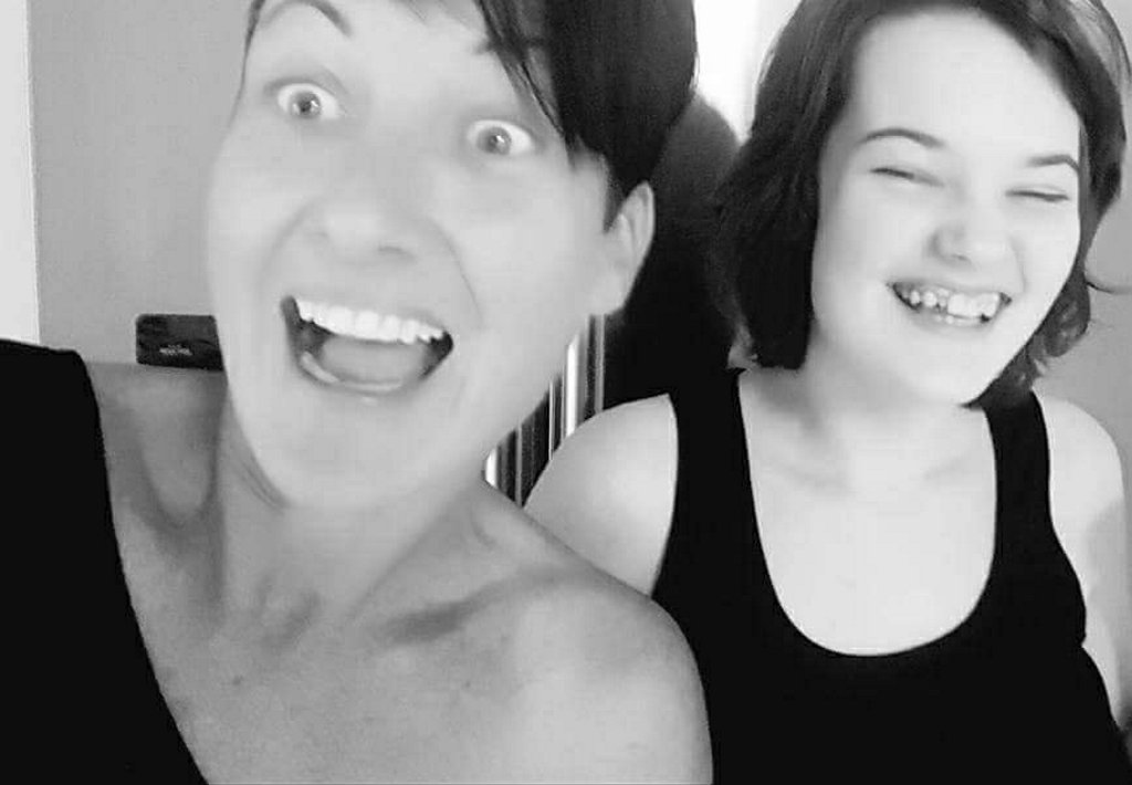 Katrina and Kayla Geltch have some mother and daughter fun. Katrina and Kayla Geltch have some mother and daughter fun.