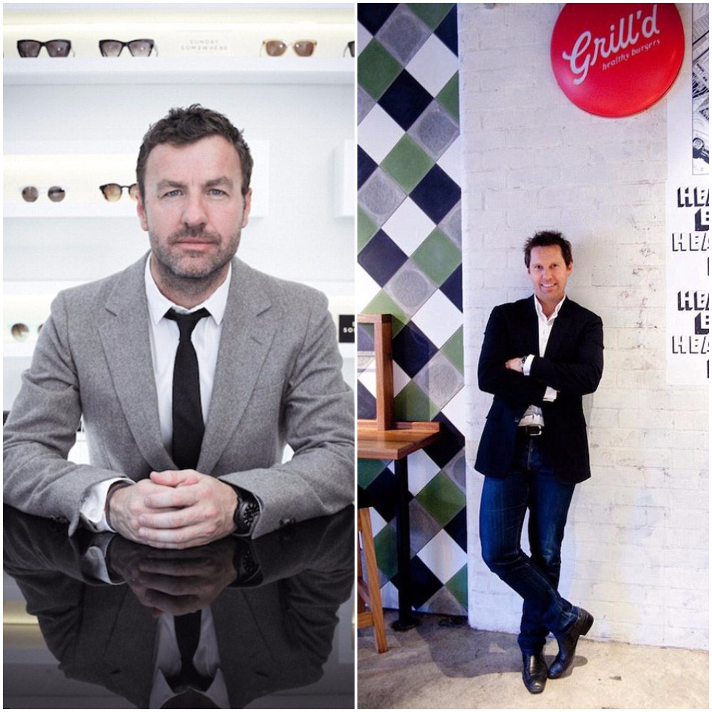 Geoff Bainbridge (left) and Simon Crowe (right) Geoff Bainbridge (left) and Simon Crowe (right)