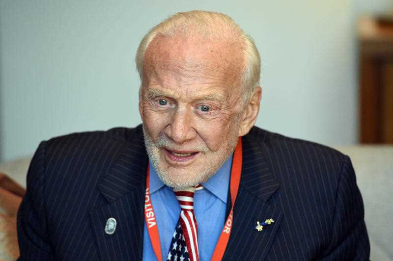 U.S. astronaut Edwin 'Buzz' Aldrin at Parliament House in Canberra, Monday, Nov. 7, 2016. U.S. astronaut Edwin 'Buzz' Aldrin at Parliament House in Canberra, Monday, Nov. 7, 2016.