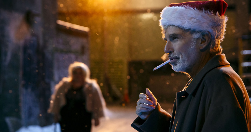 Billy Bob Thornton in a scene from the movie Bad Santa 2. Billy Bob Thornton in a scene from the movie Bad Santa 2.