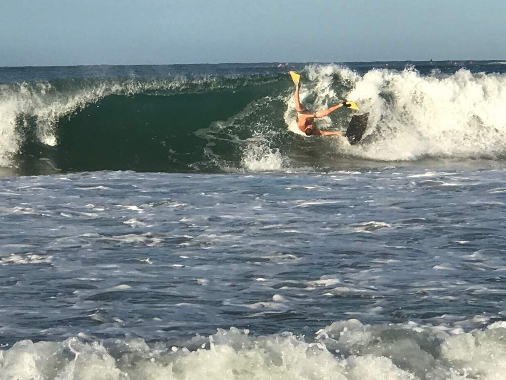 Surfers and body boarders make the most of the waves at Mooloolaba. Surfers and body boarders make the most of the waves at Mooloolaba.