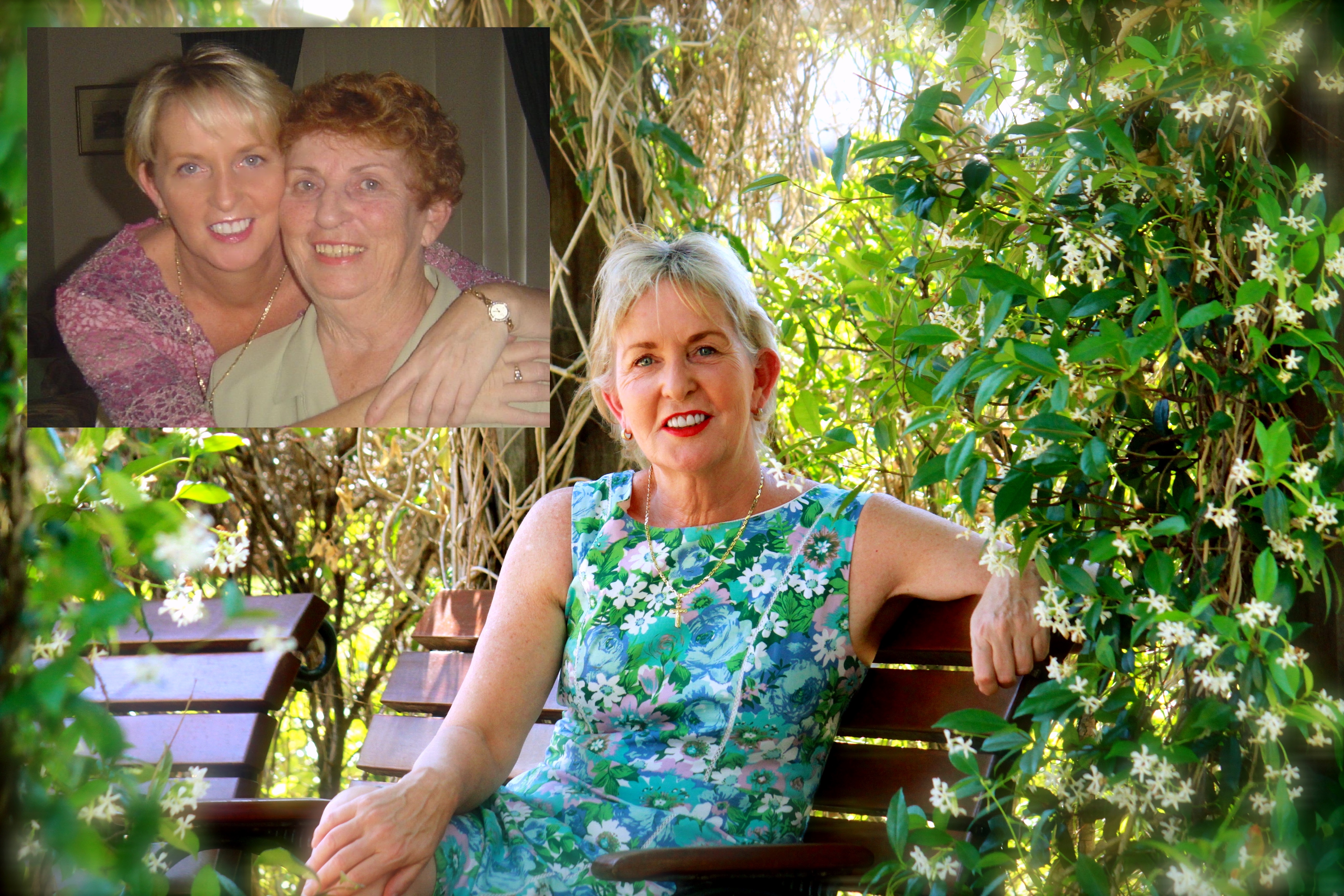 Queensland State Member for Mudgeeraba Ros Bates’ father was extremely violent towards her, her siblings and her mother Barb (pictured inset with Ms Bates). Queensland State Member for Mudgeeraba Ros Bates’ father was extremely violent towards her, her siblings and her mother Barb (pictured inset with Ms Bates).