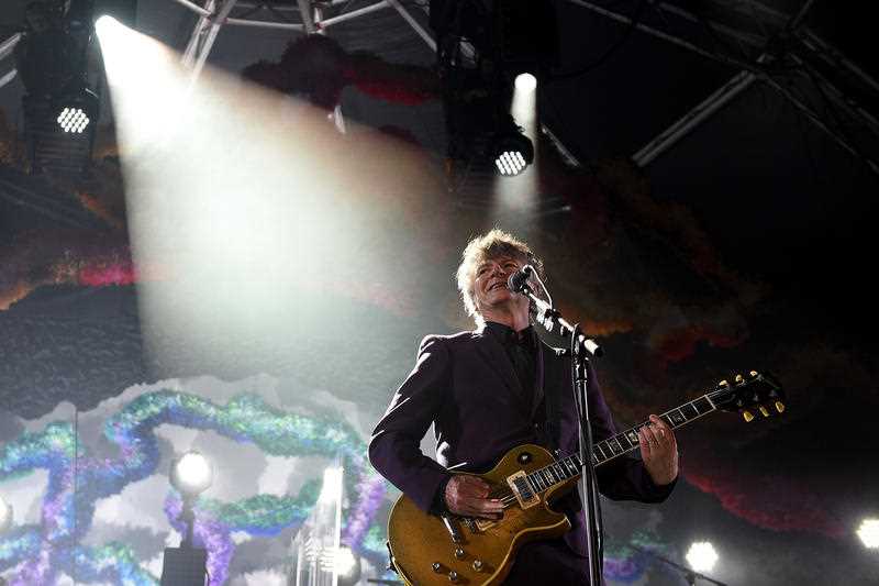 Neil Finn of Crowded House performs during their 20th anniversary show at the Sydney Opera House, in Sydney, Thursday, Nov. 24, 2016. Neil Finn of Crowded House performs during their 20th anniversary show at the Sydney Opera House, in Sydney, Thursday, Nov. 24, 2016.