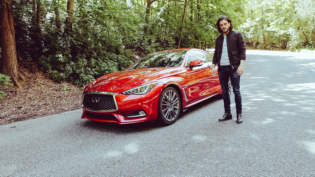 SO IT BEGINS: Jon Snow drives one, but there are a few other reasons why emerging brand Infiniti and its Q60 are worth consideration. SO IT BEGINS: Jon Snow drives one, but there are a few other reasons why emerging brand Infiniti and its Q60 are worth consideration.