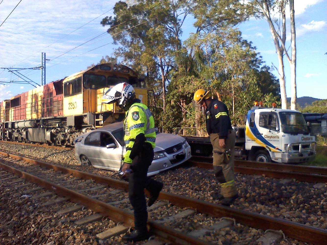 Emergency services remain at the scene. Emergency services remain at the scene.