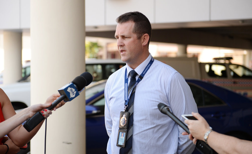 Detective Senior Sergeant Luke Peachey. Detective Senior Sergeant Luke Peachey.