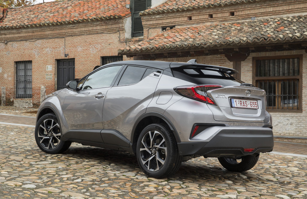 2017 Toyota C-HR on location in Spain. 2017 Toyota C-HR on location in Spain.