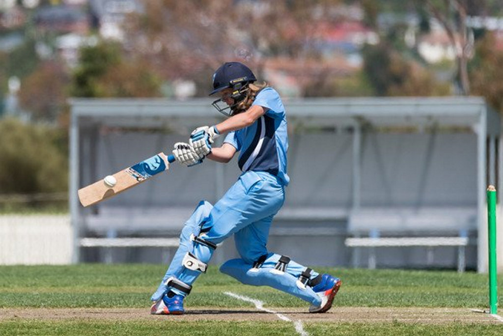 Carly Leeson batting for NSW Metro. Carly Leeson batting for NSW Metro.
