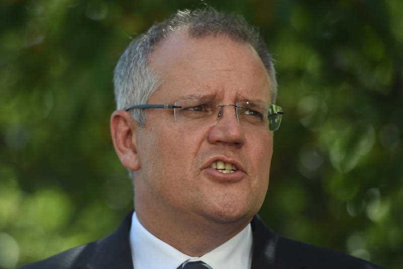 Australia's Treasurer Scott Morrison speaks during a press conference after a meeting of the Council of Federal Financial Relations at Parliament House in Canberra, Friday, Dec. 2, 2016. Australia's Treasurer Scott Morrison speaks during a press conference after a meeting of the Council of Federal Financial Relations at Parliament House in Canberra, Friday, Dec. 2, 2016.