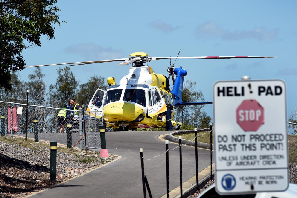 Relocating the Hervey Bay Hospital helipad is part of the hospital's early works in the major upgrade to the emergency department. Relocating the Hervey Bay Hospital helipad is part of the hospital's early works in the major upgrade to the emergency department.