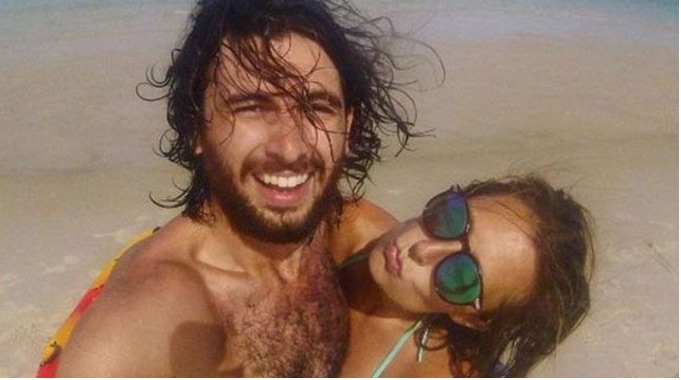 Sam Beattie and Michele Segalla. Photo: Instagram Sam Beattie and Michele Segalla. Photo: Instagram