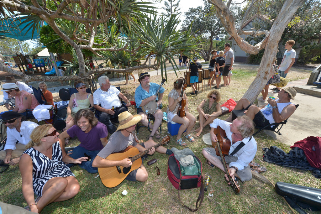 Peregian Originals with Jay Bishoff. Photo: John McCutcheon / Sunshine Coast Daily Peregian Originals with Jay Bishoff. Photo: John McCutcheon / Sunshine Coast Daily