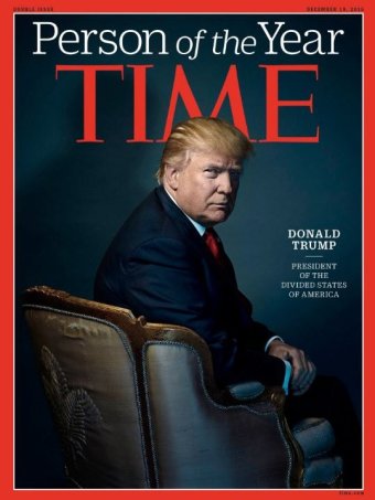 Donald Trump declared Time's Person of the Year
