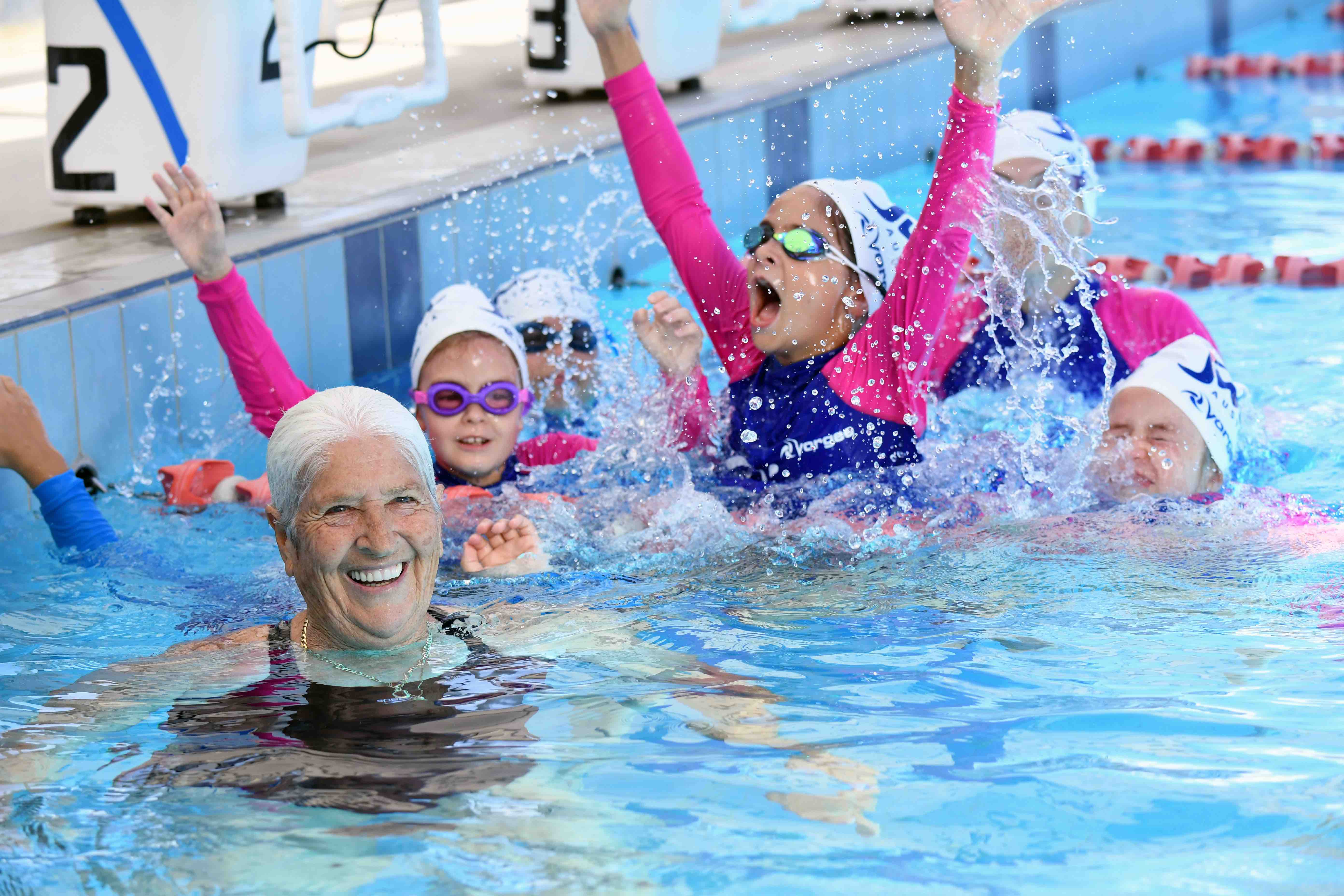 Still making a splash ... Swimming legend Dawn Fraser. Photo: Delly Carr Still making a splash ... Swimming legend Dawn Fraser. Photo: Delly Carr