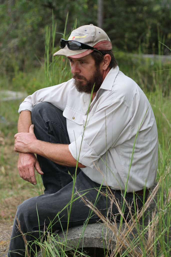 Tony Wall, of Halfway Creek, was the inspiration behind Troy Cassar Daley's Halfway Creek new song Halfway Creek Timber Cutting Man. Photo: JoJo Newby/The Daily Examiner Tony Wall, of Halfway Creek, was the inspiration behind Troy Cassar Daley's Halfway Creek new song Halfway Creek Timber Cutting Man. Photo: JoJo Newby/The Daily Examiner