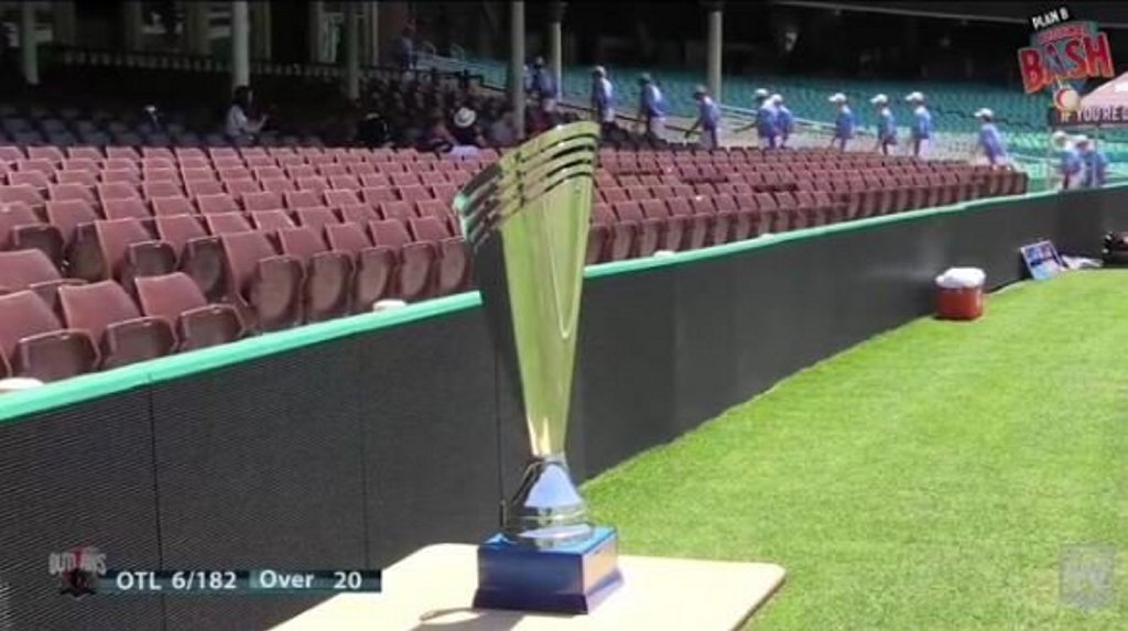 The Plan B Regional Big Bash trophy. The Plan B Regional Big Bash trophy.
