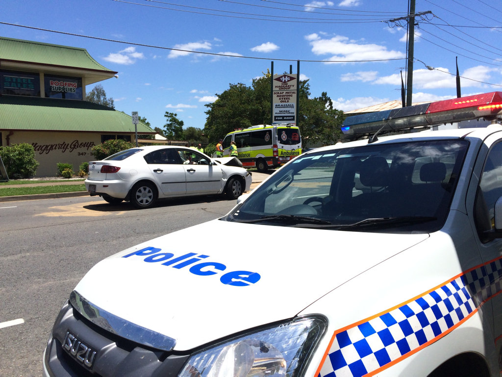 Three cars were involved in the smash. Three cars were involved in the smash.