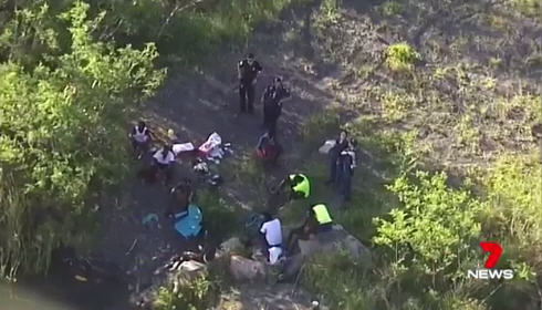 Police and the Swift Water Rescue Team have resumed their search for a missing swimmer this morning. Police and the Swift Water Rescue Team have resumed their search for a missing swimmer this morning.