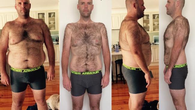 Andrew Taylor lost more than 50 kilograms. Andrew Taylor lost more than 50 kilograms.