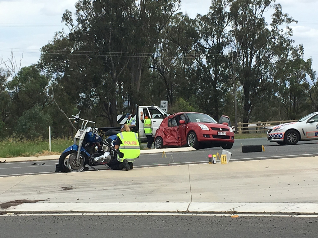 The highway has been closed while police investigate. The highway has been closed while police investigate.