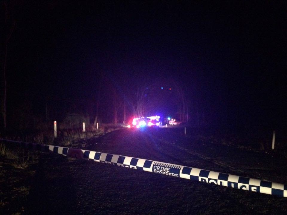 The scene of the crash at Bucca. The scene of the crash at Bucca.