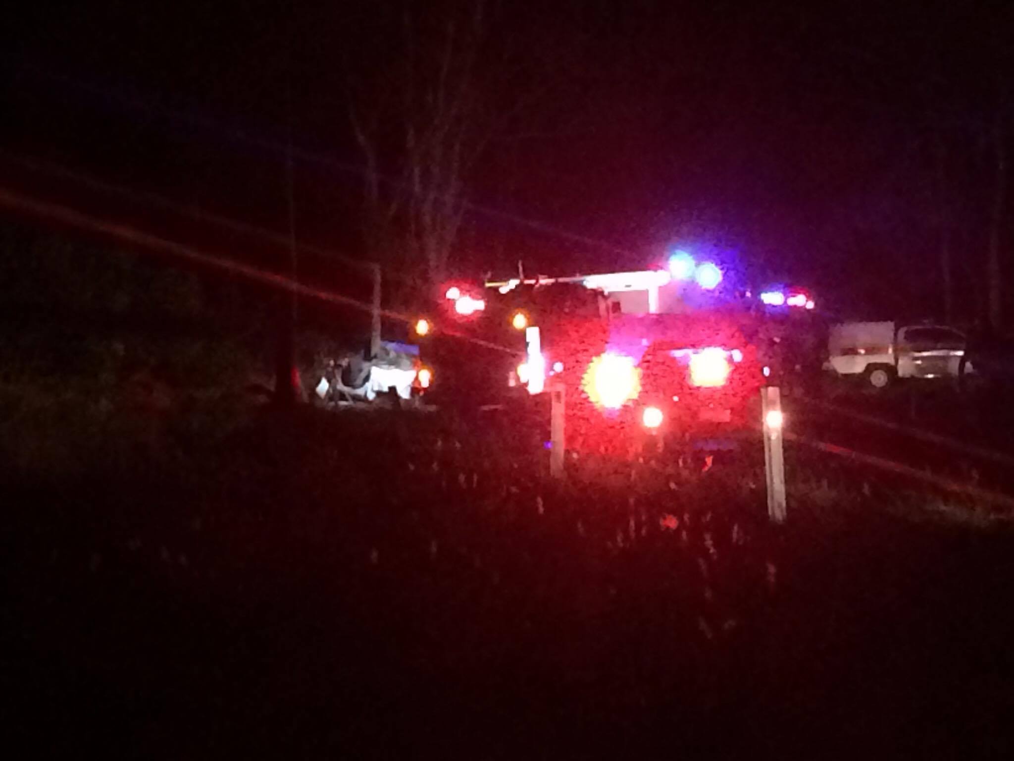 The crash was called in at 7.10pm. The crash was called in at 7.10pm.