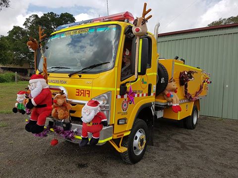 The Flinders Peak Rural Fire Brigade is handing out treats for their annual lolly run. The Flinders Peak Rural Fire Brigade is handing out treats for their annual lolly run.