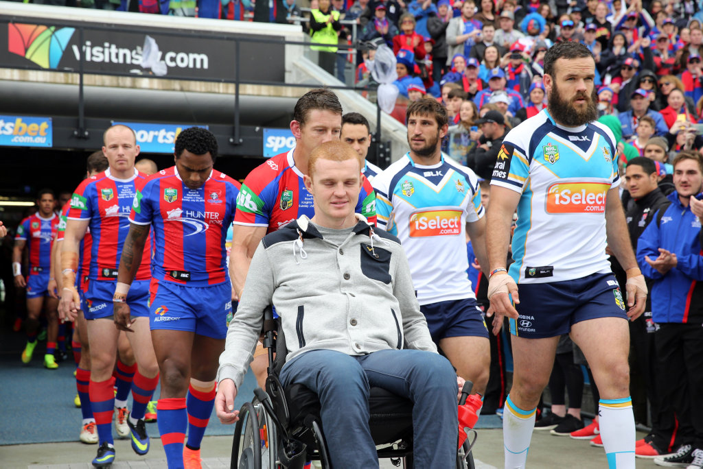 Alex McKinnon is suing the NRL and Jordan McLean. Alex McKinnon is suing the NRL and Jordan McLean.