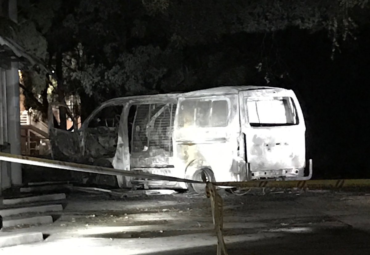 Police say van explosion not motivated by ideology