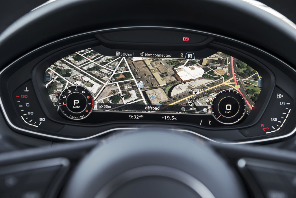 LOVE IT: Audi's wonderful Virtual Cockpit. LOVE IT: Audi's wonderful Virtual Cockpit.