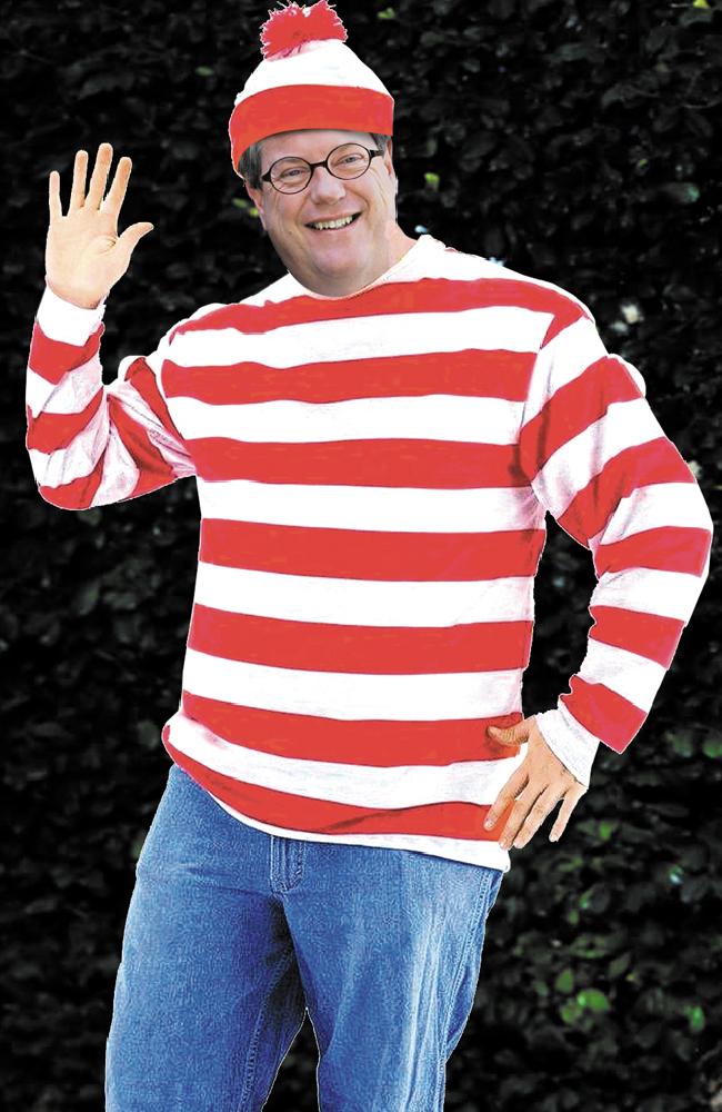 There are claims that spotting Tim Nicholls is akin to playing Where’s Wally? There are claims that spotting Tim Nicholls is akin to playing Where’s Wally?