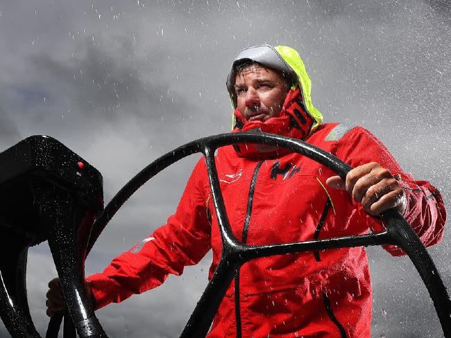 Scallywag skipper David Witt can’t wait for the race to start. Scallywag skipper David Witt can’t wait for the race to start.