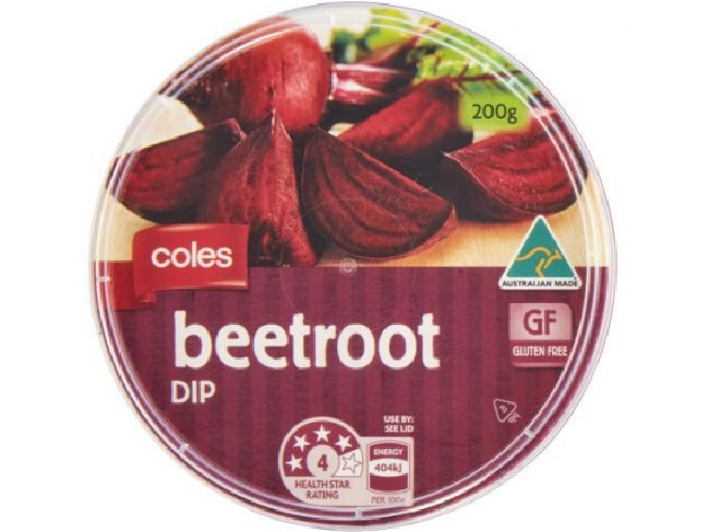 RECALL: Coles issues alert over beetroot dip