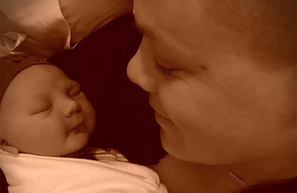 Pink with Jameson Moon Hart Source: Instagram
