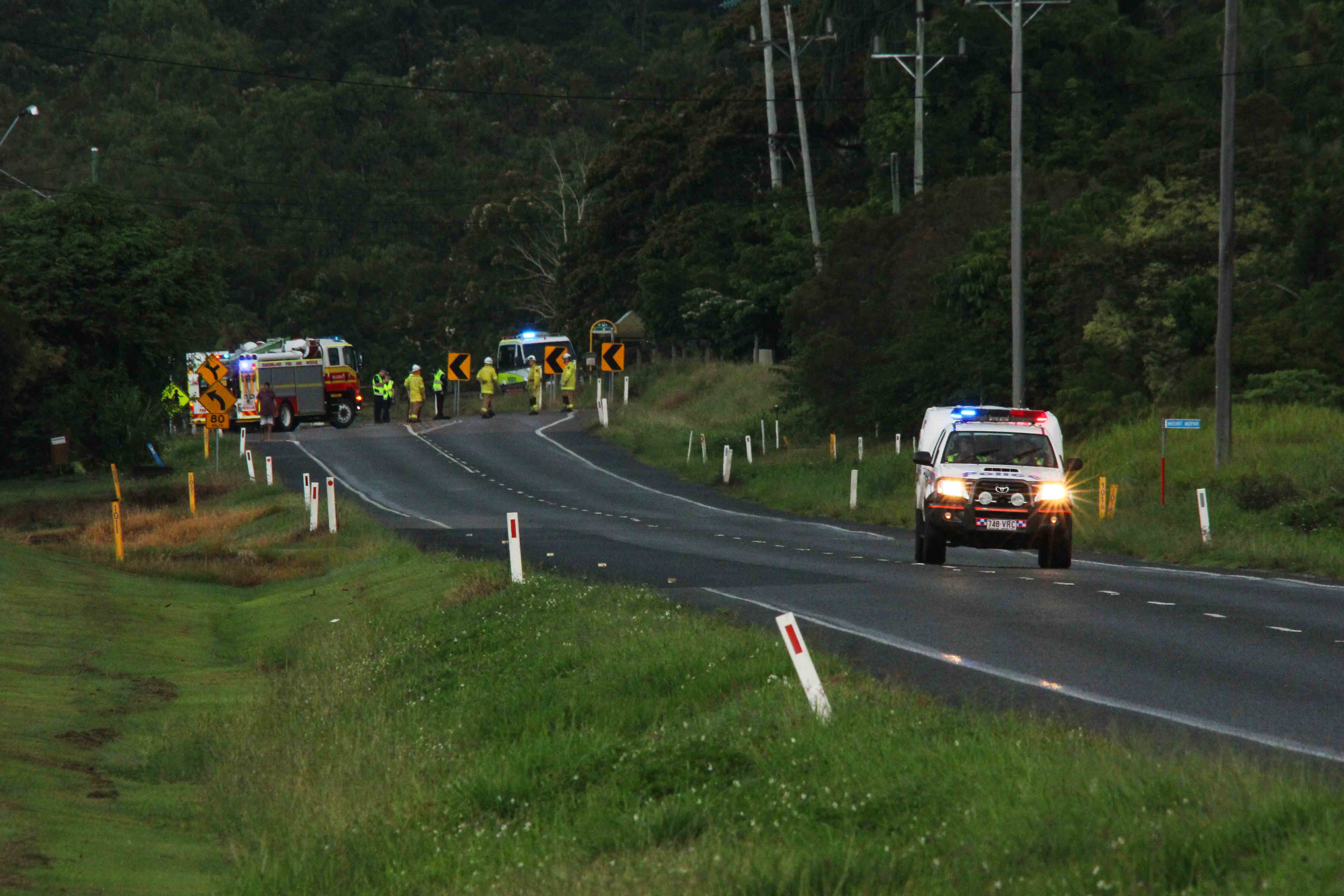 Whitsunday Police have closed Shute Harbour Rd between Gregory Cannonvalley Rd and Plemenuk Rd. Whitsunday Police have closed Shute Harbour Rd between Gregory Cannonvalley Rd and Plemenuk Rd.